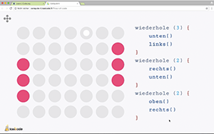schleifen Schleifenspiel im Browser