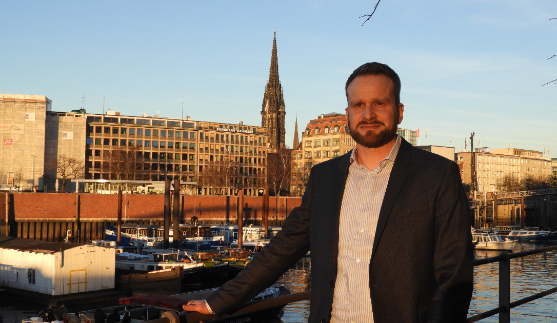 Marcus von Amsberg auf dem Digital Summit 2019 in Hamburg.