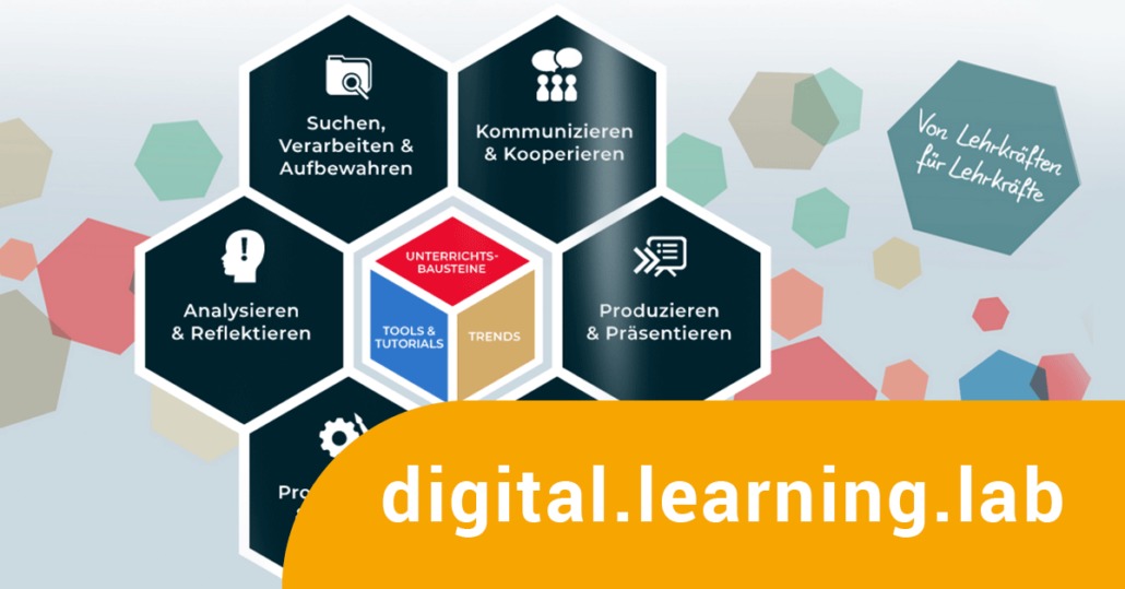 Online Fortbildung: Digitale Bildung in Unterricht und Schule Logo digital learning lab Hamburg