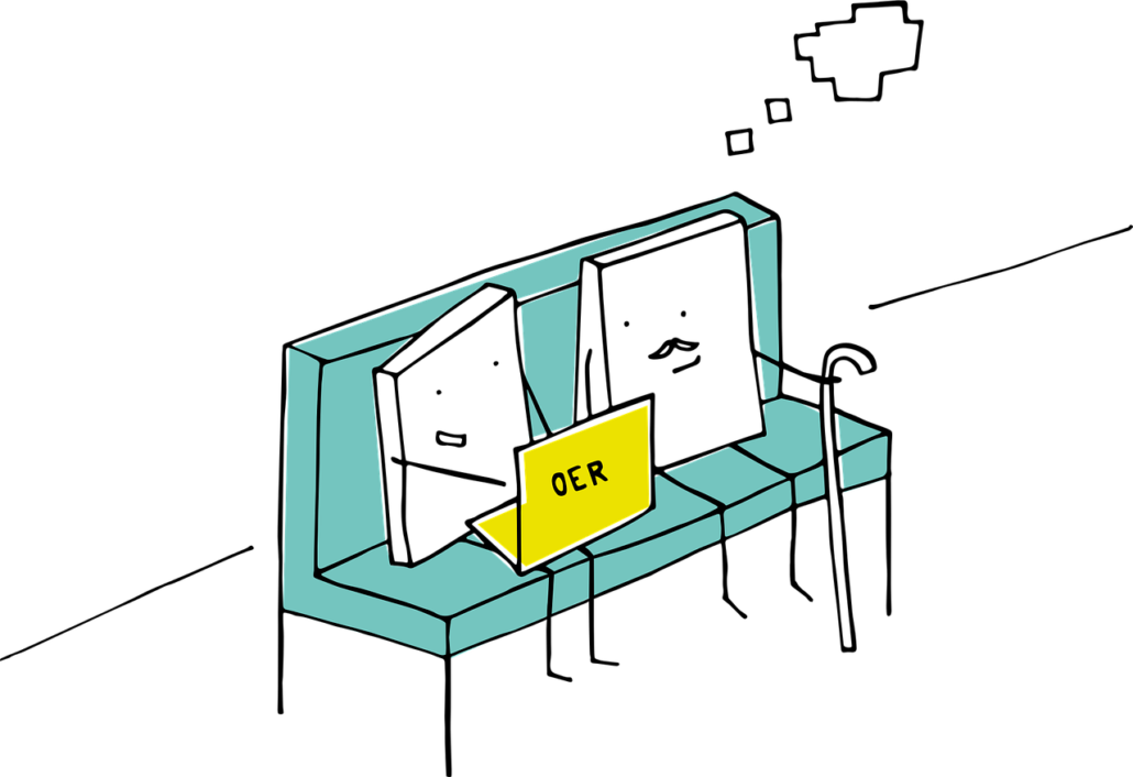 OER im Unterricht. Quelle: Manfred Steger .