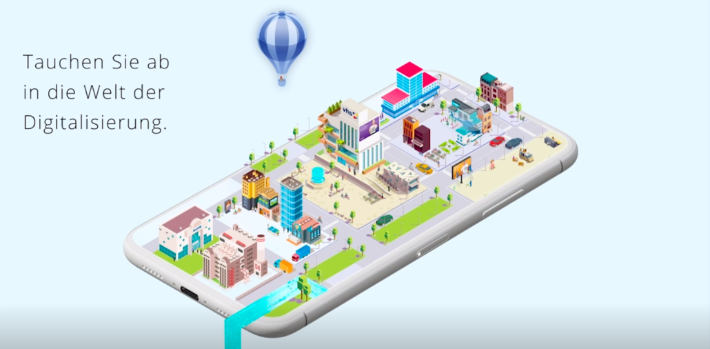 Stadt-Land-Datenfluss