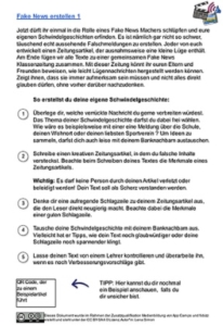 FakeNews_Aufgabe5 Unterrichtsmaterial Fake News