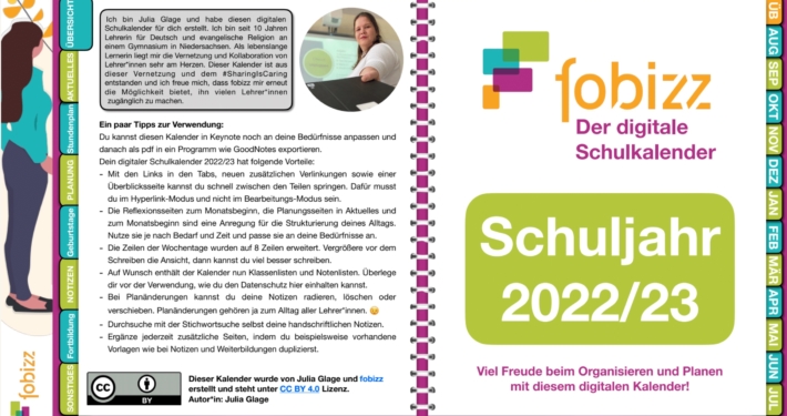 Schulkalender 22:23 7