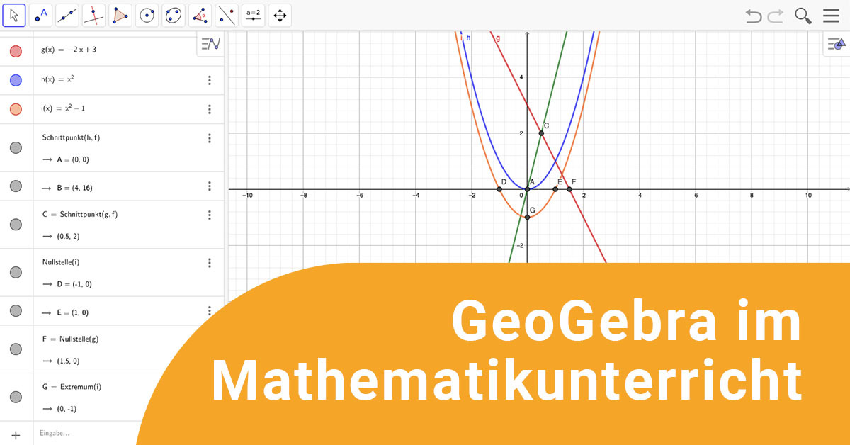 Online-Fortbildung-GeoGebra Teaserfoto Online-Fortbildung GeoGebra