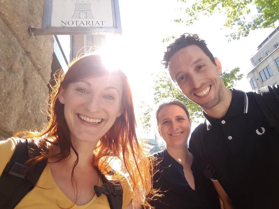 Bild_Gründerteam_fobizz Bild unseres Gründerteam Theresa, Diana und Philipp