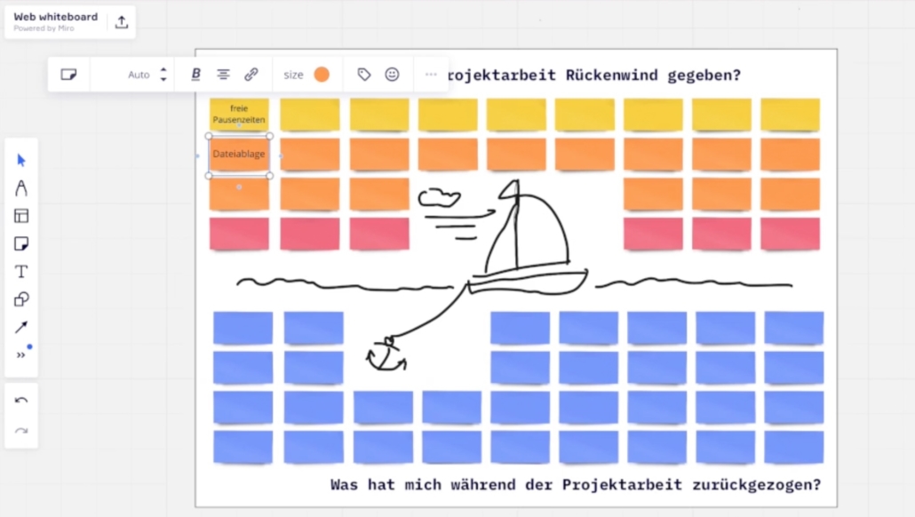 Miro im Unterricht 1 Brainstorming mit Miro im Unterricht