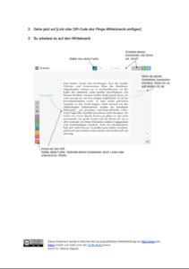 Unterrichtsmaterial Deutschunterricht Schreibkonferenz mit einem kollaborativen Whiteboard