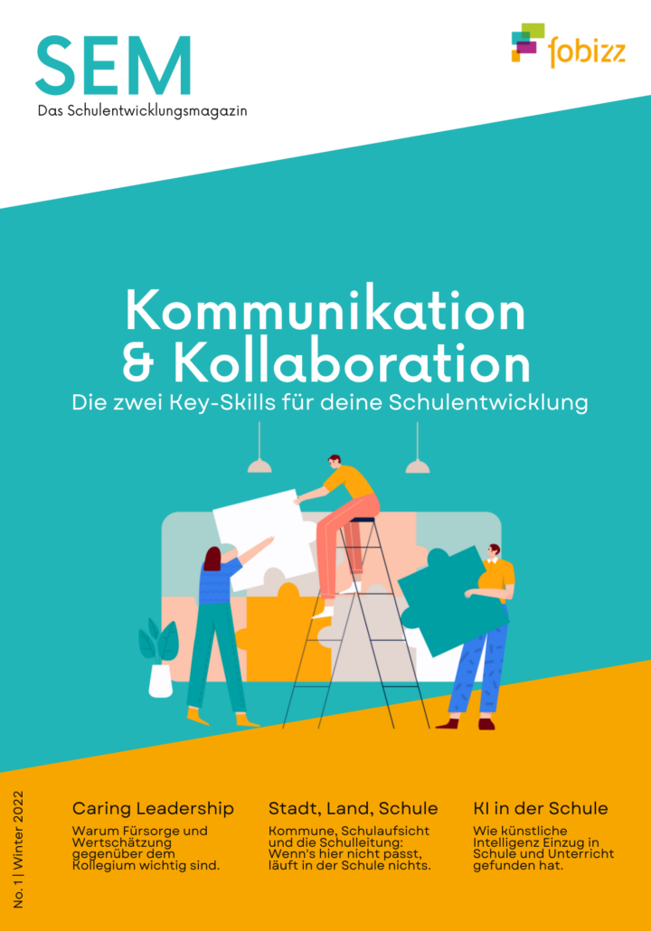 Cover des Schulentwicklungsmagazins