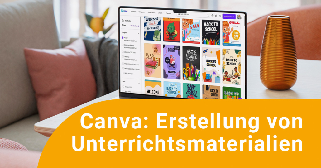 Teaserbild Online-Fortbildung Canva