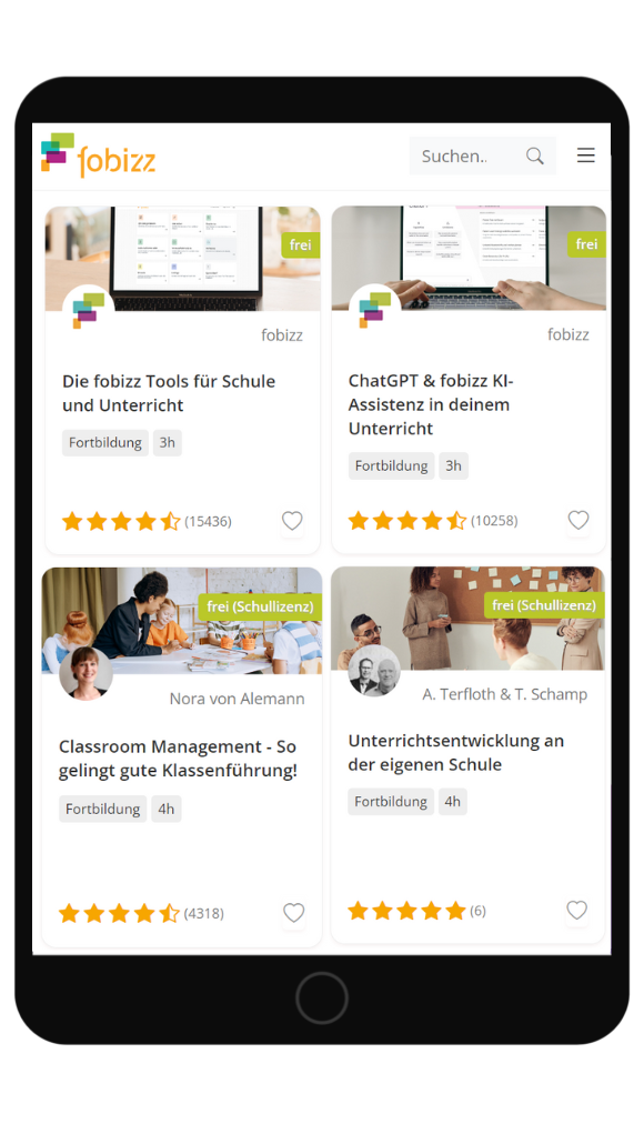 fobizz Online Fortbildungen fobizz Online Fortbildungen